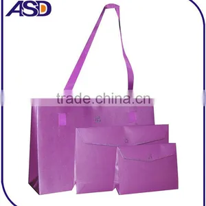 Customized Luxury Paper Shopping Bag Envelope Bags Gift Handbag thumbnail-2