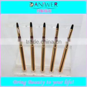 Good Quality Golden Automatic Disposable Lip Brush Single Makeup Lip Brush thumbnail-1