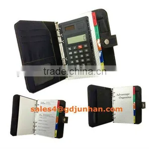 High Quality Faux Leather Bound Agenda Organizer With Calculator thumbnail-1