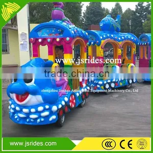 Hot Selling Kiddie Amusement Rides Elephant Trackless Train Cheap Trackless Train for Sale thumbnail-3