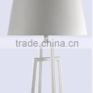 Metal Base And Body In Chrome Plated With Fabric Lampshade Bedside Table Lamp Study Table Lamp thumbnail-2
