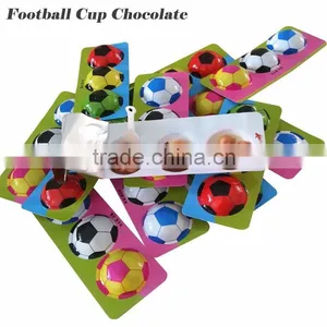 Individually Wrapped Football Pattern Merci Chocolate Center Filling Biscuit thumbnail-1