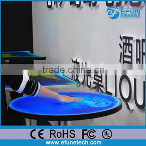 Customized Liquid Pub Bar Table,led Cafe Counter Table,liquid High Top Bar Tables thumbnail-5