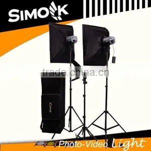 Exquisite 540w Studio Flash Kits, Studio Lighting thumbnail-1