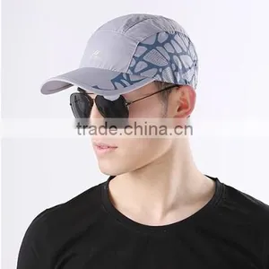 Hot Selling Soft Breathable Fabric Printing Logo Running Mesh Sports Caps thumbnail-2
