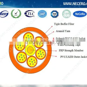 Bulk 50/125 OM2, Multimode Fiber Optic Breakout Style Cable thumbnail-1