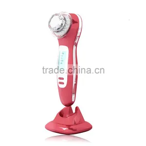 BP-012B Color Photon Ultrasonic Beautiful Skin Instrument With Galvanic Nutri in for Face Lift Home Use Luxury Box Package OEM thumbnail-3