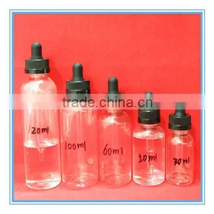 Plastic e Liquid Bottle 30ml With Rubber Stopper and Glass Dropper for e Liquid thumbnail-2