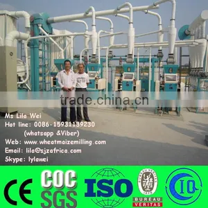 20T Corn Flour Mill Machine of Maize Milling Machine for Uganda thumbnail-3