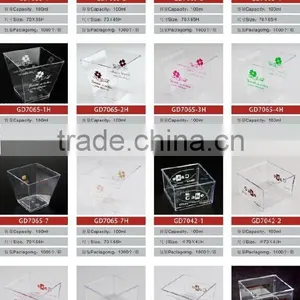 Pudding Cup With Lid Free Shipping Transparent Pudding Cup thumbnail-2