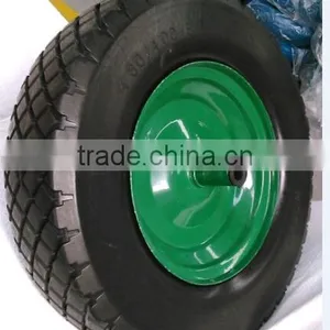 PU Filled Tire Wheel Trolley Wheel thumbnail-1