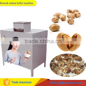 Neweek Automatic 300-500kg/h Nut Husking Walnut Huller Machine thumbnail-1