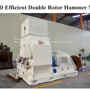Wood Longs Branches Hammer Mill Machine For Sale thumbnail-1