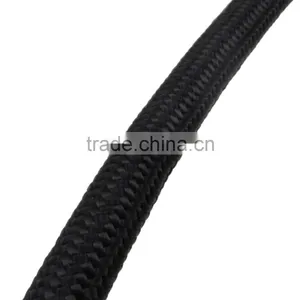 Nylon Stainless Steel Braided Heat Resistant Black Gas Hose, AN-4 -4AN -6 AN AN6 -8AN AN8 8-AN AN10 10-AN Hose thumbnail-2
