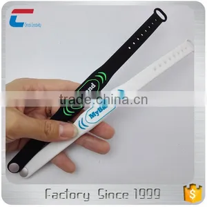 2017 New Style MIFARE Classic 1K 13.56mhz Silicone Rfid Smart Wristband 2017 thumbnail-5
