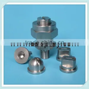 1/8" TB Series Water Air Steam Flat Fan Three Piece Spray Nozzle thumbnail-3