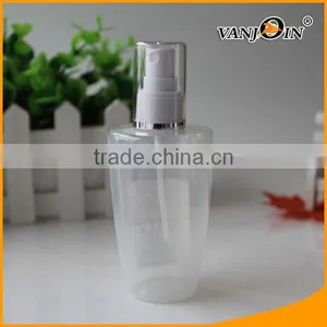 Empty Natural Color 150ml Plastic Bottle With White Spray for Toner Packaging thumbnail-1