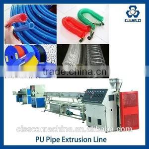 PU AIR HOSE MACHINE PU DUCT TUBE EXTRUDING LINE thumbnail-4