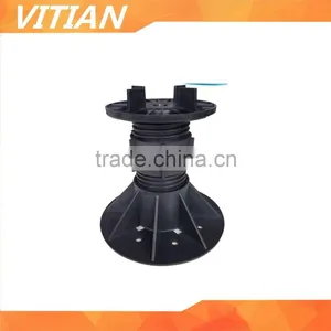 Outdoor Raised Floor Support Adjustable Plastic Paving Pedestals thumbnail-1