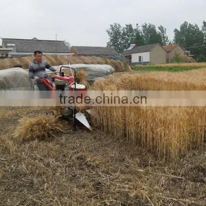 4GK100 Mini Rice and Wheat Reaper Binder Machine thumbnail-3