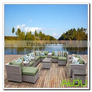 Audu OUTDOOR 12 PIECES Catalina Wicker Patio Furniture thumbnail-1