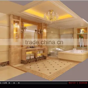 European Style 3D Rendering With Furniture And Decoration thumbnail-1