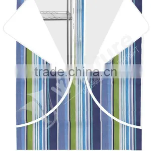 Metal Furniture Non-woven Folding Wardrobe thumbnail-6