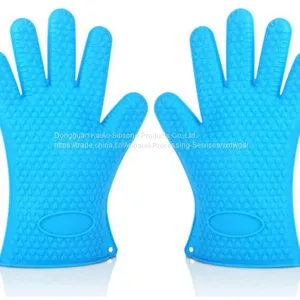 BBQ Baking Smoke Oven Glove Silicone Extra thumbnail-2