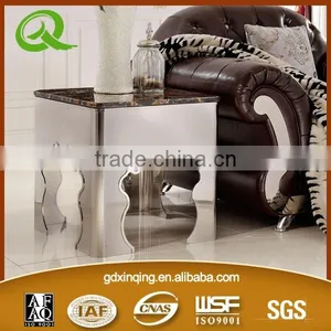 D329 Cheap Living Room Furniture Marble Side Table Cube Side Table thumbnail-5