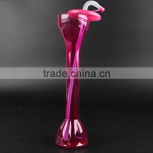 Manufacturer Wholesale Plastic Kids Party Water Bottles With Straw thumbnail-1