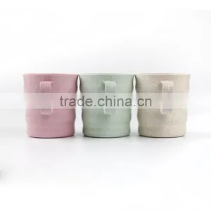Durable Drinking Cup With Handle Set of 4pcs thumbnail-1