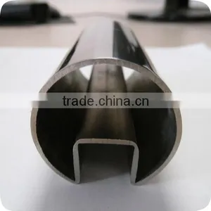 63mm 201 304 Stainless Steel Bus Handrai Tube thumbnail-4