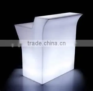 Cheaper Top Quality Led Table Furniture Colour Changing/bar Table for Sale Nightclub thumbnail-1