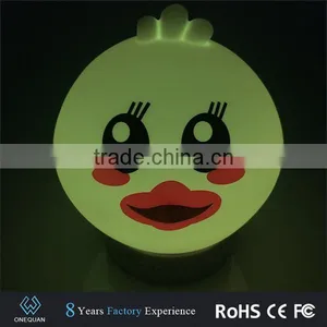2017 New Small Lovely Duck Shape Bluetooth Speaker With Flashing Light thumbnail-1