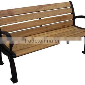 Patio Furniture Outdoor Garden Wood Bench thumbnail-5