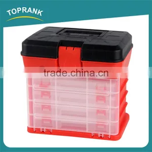 New Design Multi Compartments Portable Mechanic us General Plastic Tool Box thumbnail-3