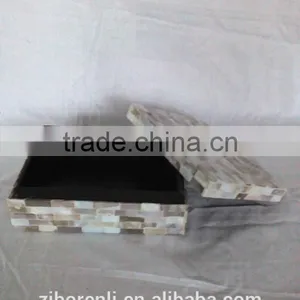 Seashell Mosaic Antique Large Chinese Floor Vases thumbnail-3