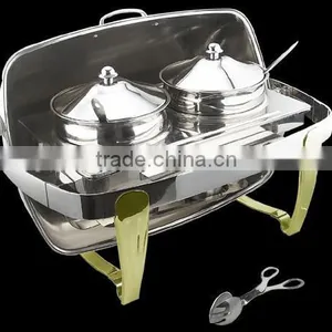 Induction Roll Top Stainless Steel Electric Chafing Dish Wholesale thumbnail-6