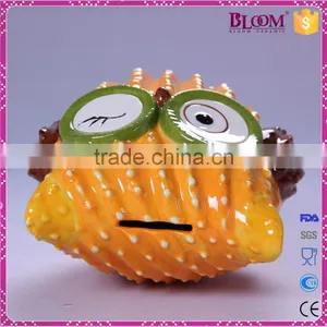 Ceramic Decorative Owl Money Safe Box for Kids Gift thumbnail-5