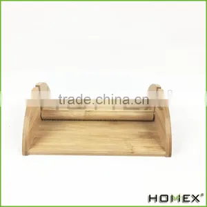 Bamboo Sanitary Napkin Holder/ Napkin Dispenser Homex-BSCI thumbnail-1