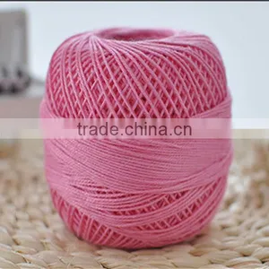 6S/2 Crochet Cotton Yarn Knitting Colorful Lace Yarn thumbnail-2