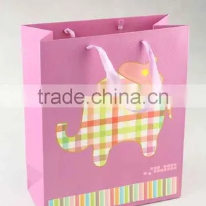 Shopping Paper Bag With Animal Pattern/Foldable Printed Gift Bag thumbnail-4