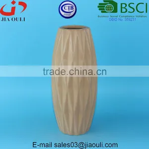 Matte Finish Ceramic Origami Vase thumbnail-1
