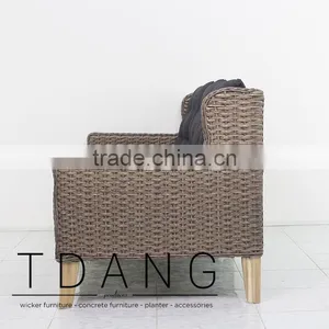Venice Wicker Bench - Outdoor Patio Furniture - Vietnam Poly Rattan thumbnail-4