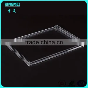 Colorful Various OEM Acrylic Sheet Light Pink Acrylic Tea & Meal Trays thumbnail-2