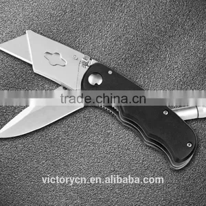 Aluminium Handle, Double Blade Utility Paper Cutter With LED YJ-140 thumbnail-1