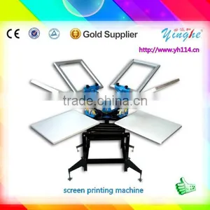 Amazing Speed and Simple Operation Rotating Screen Printing Machine for Sales for Sales thumbnail-1