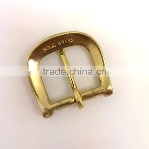 End Bar Solid Brass Buckle With One Prong, Belt Buckle thumbnail-5