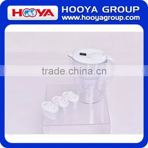3.5L PLASTIC CLEAR WATER FILTER PITCHER 1 Pitcher With 3 Filter thumbnail-1