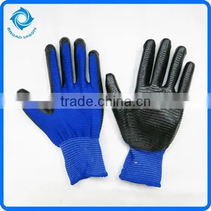 Zebra-stripe Nitrile Coated Nylon Gloves thumbnail-1